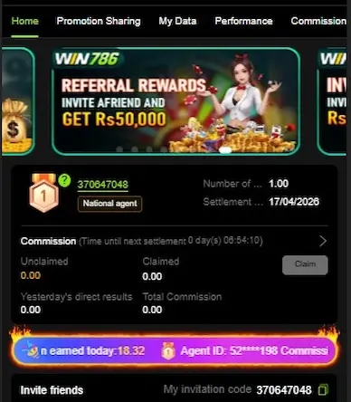 Win786 Promotion System